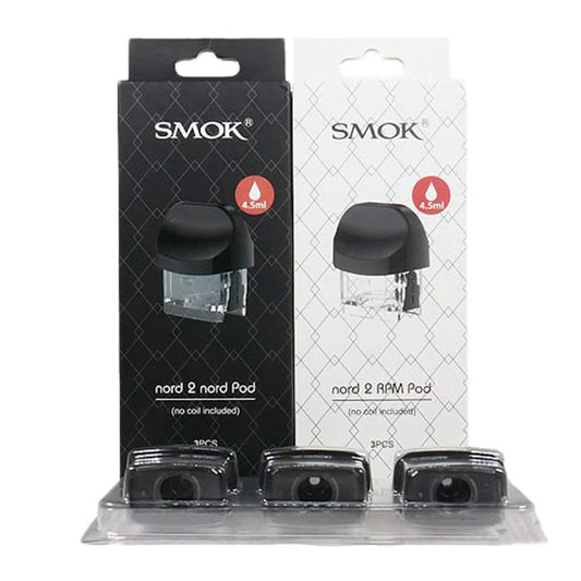 Smok Nord 2 Empty Pod 4.5ml 3Pcs/Pack