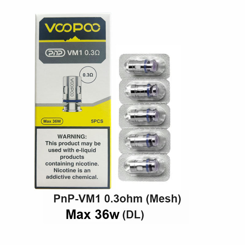 Voopoo Pnp Coils 5Pcs/Pack