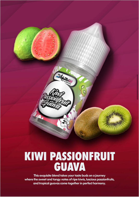 Sahbaat Kiwi Passionfruit Guava Salt Nic 30ml