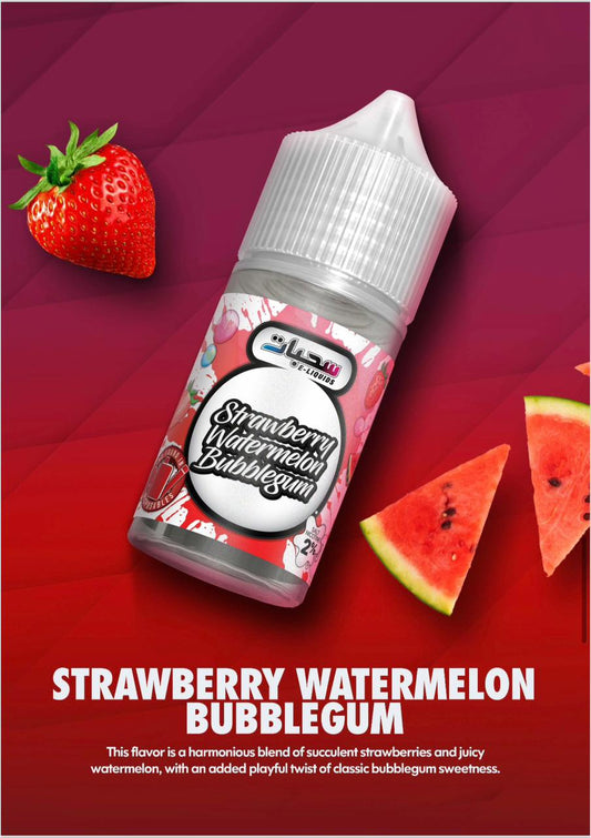 Sahbaat Strawberry Watermelon Bubblegum Salt Nic 30ml