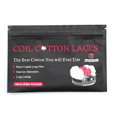 Steam Crave Coil Cotton LACES 10Pcs/Pack